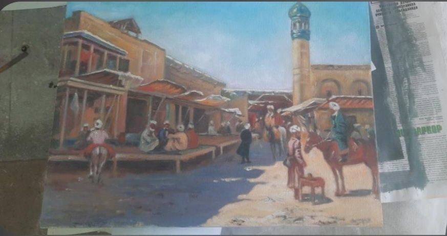 Yosh qiz birinchi marta katta xoroz bilan onlayn