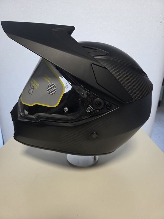 Cască moto AGV AX9  Matt Carbon