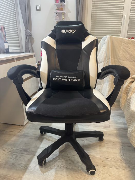 Геймърски стол черен