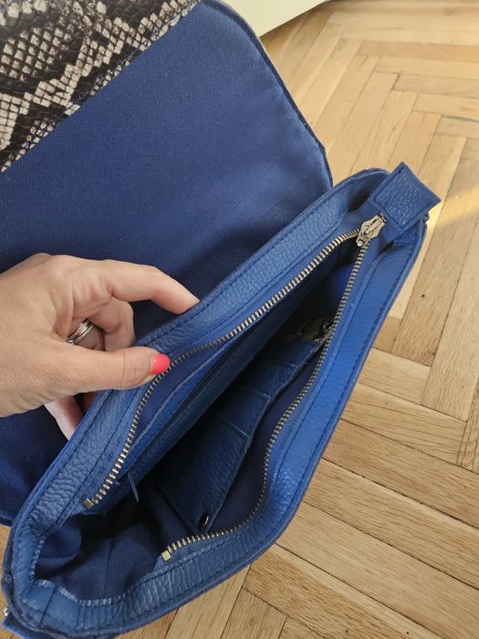 Дамска чанта естествена кожа