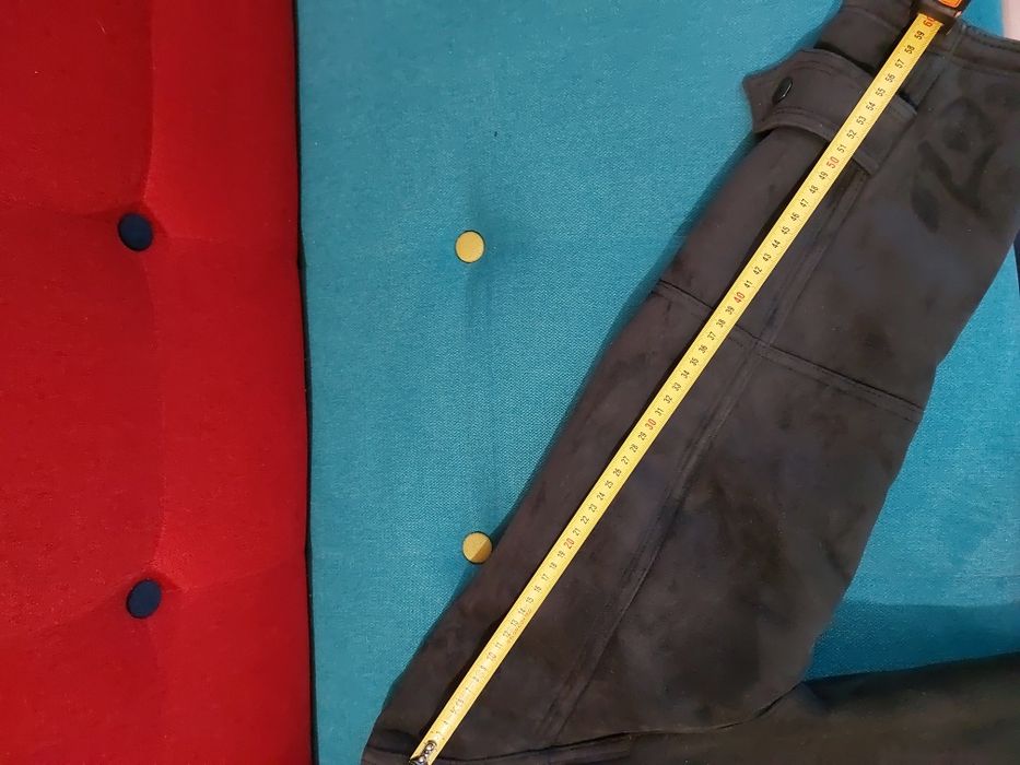 Cojoc din piele ecologica marimea  50 - 52 culoare gri