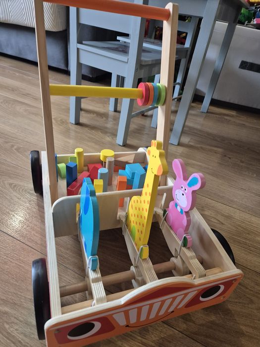 Дървена проходилка Smart Baby