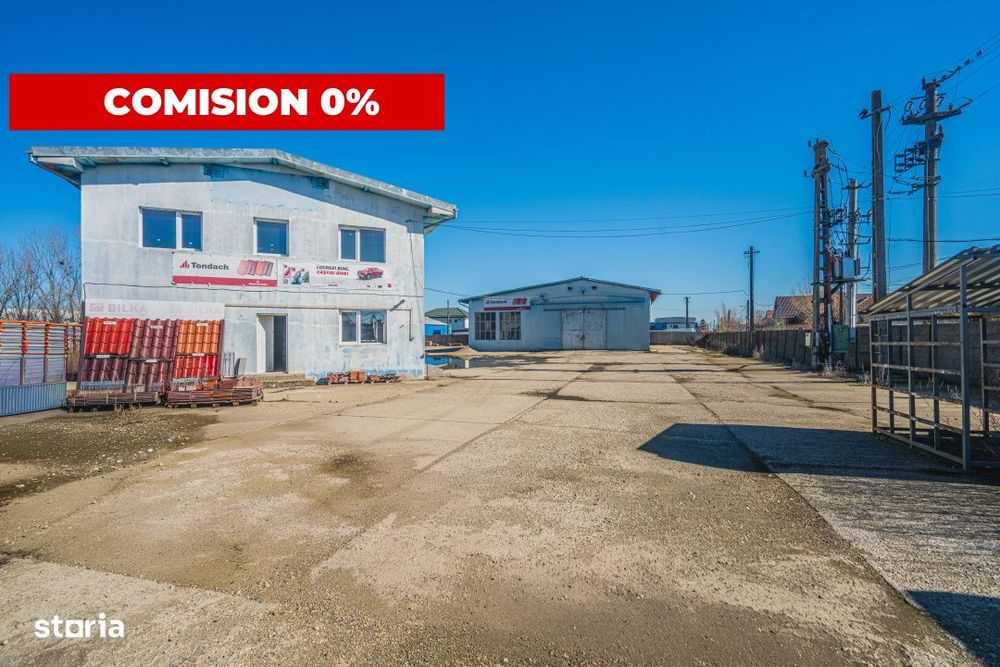 Hală De Vanzare Săcălaz – 4.053 Mp Teren