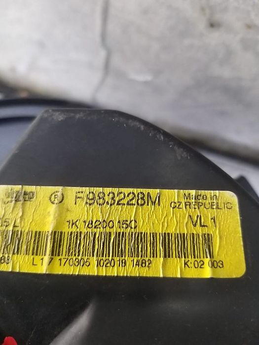 Aeroterma ventilator habitaclu 1.6 b seat altea 5p 1k1820015c f983228m