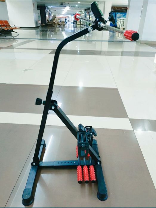 Мини велотренажер + массаж для ног