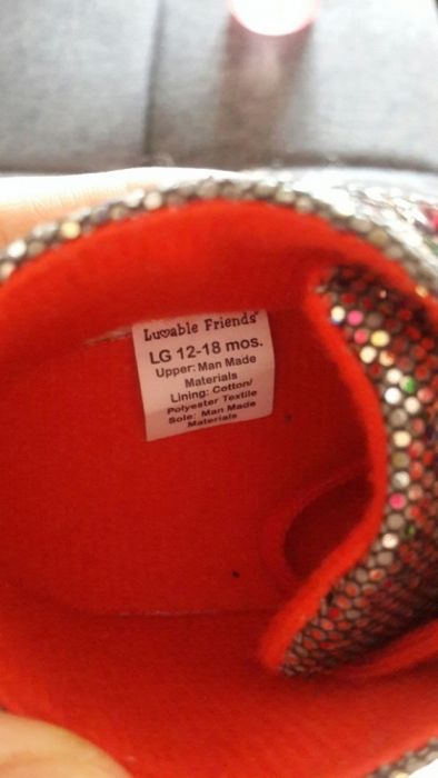 Пинетки новые 12-18 мес.