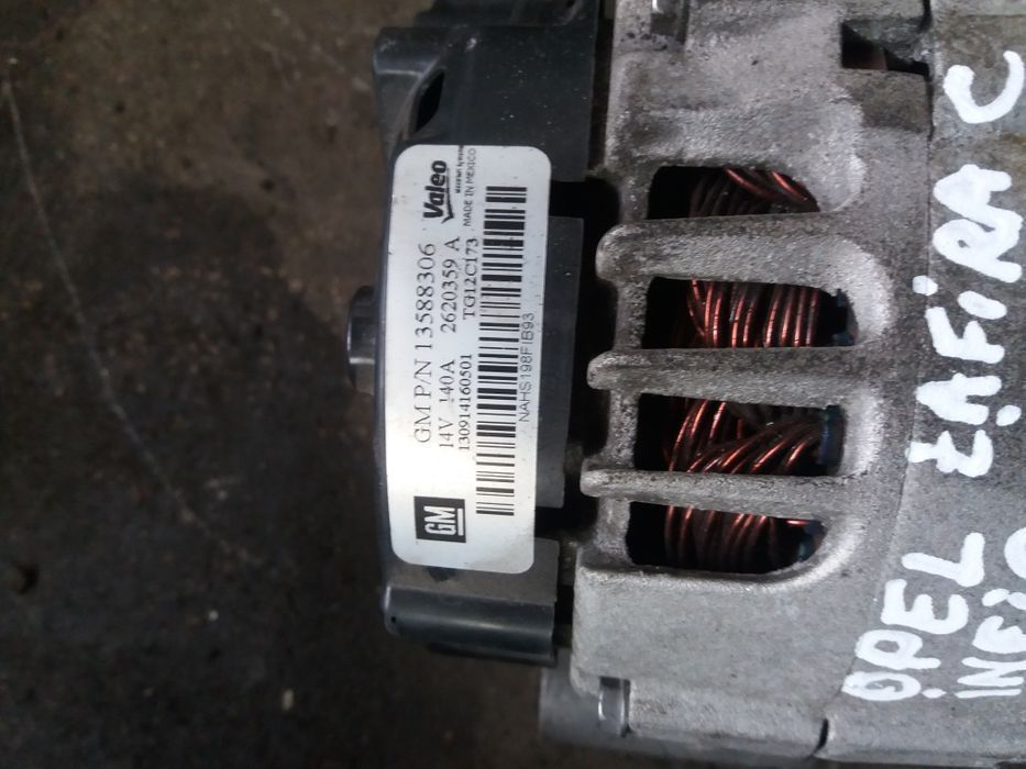 Alternator opel zafira c insignia 2.0cdti cod