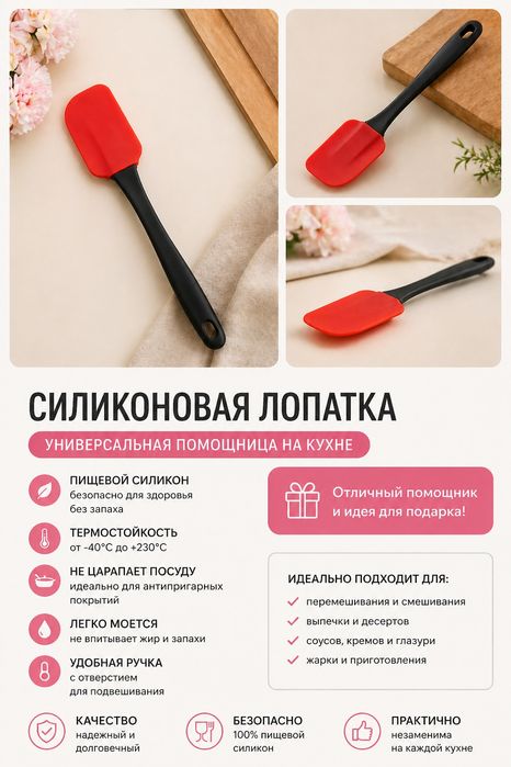 Силиконовый лопаткалар. Янги!  Силиконовые Лопатки. Новые!
