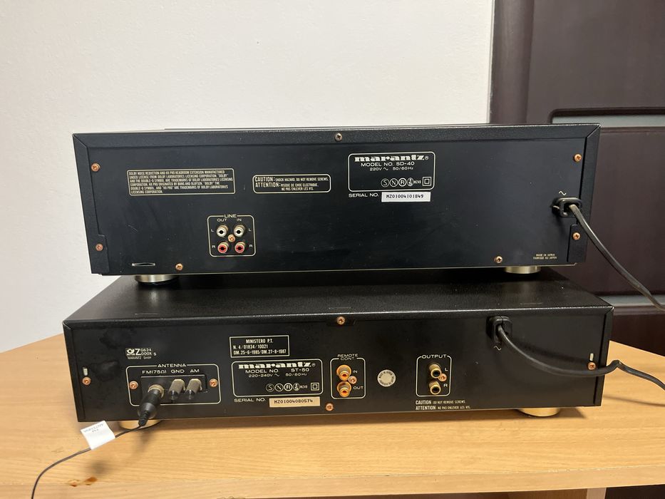 Deck Marantz SD-40+Tuner Marantz ST-50 impecabile
