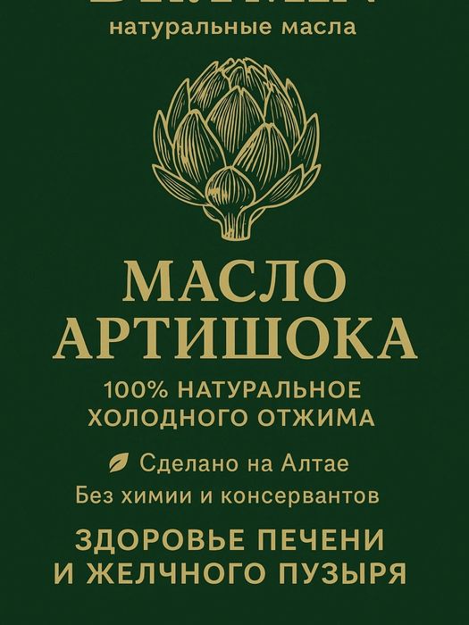 Натуральное масло артишока