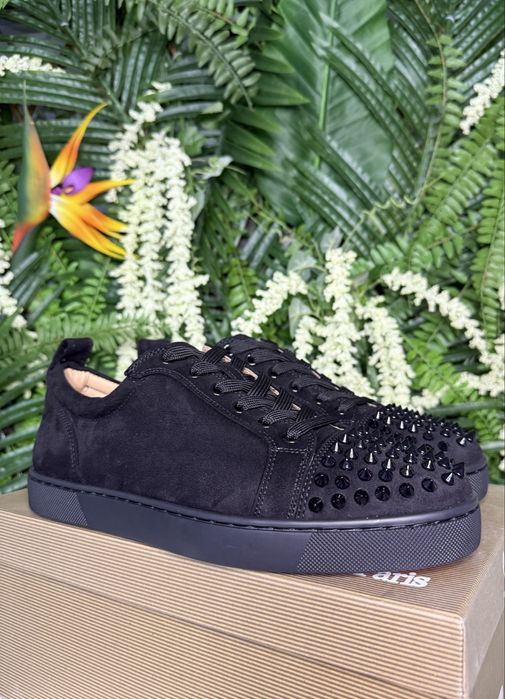 Christian Louboutin Low Black Spikes