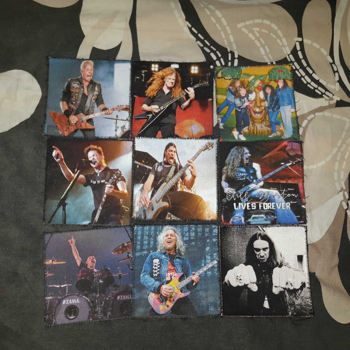 Нашивки на Хеви Метъл групи