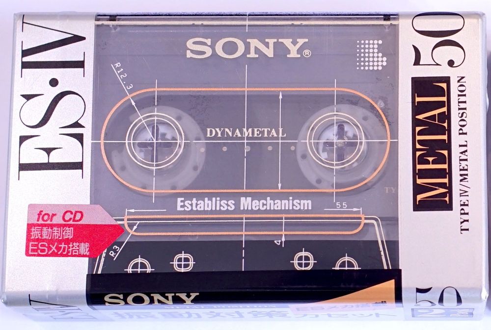 Casete audio SONY Metal ES IV That's DENON - Type 4, Type 2 - NOI