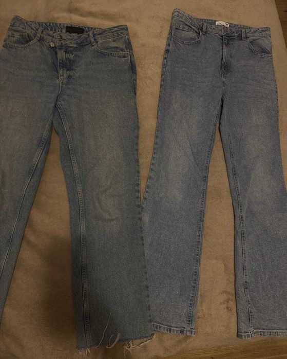 Два чифта дънки - Zara и Sinsay