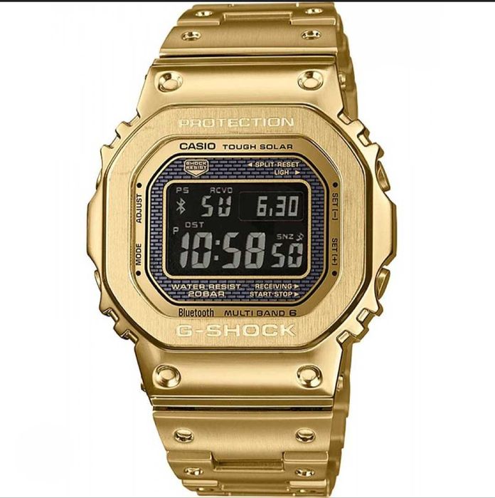 Ceas barbati Clasic Casio g shock gmw b5000gd GOLD FULL METAL  Nou,Garantie 2 ani