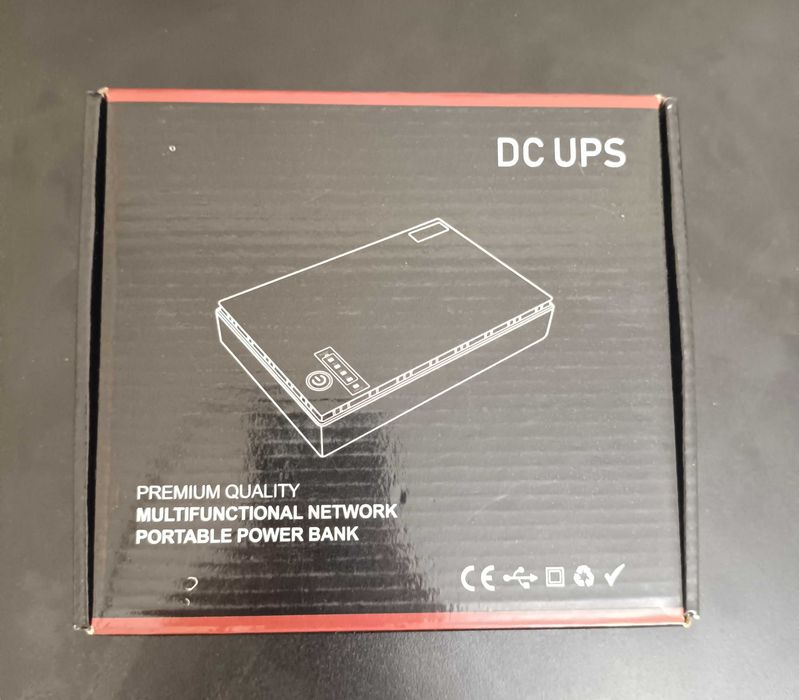 DC UPS 8800 мА·ч — мини ИБП для роутера, ONU и камер видеонаблюдения