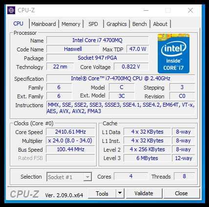 Лаптоп Lenovo IdeaPad Z710 17.3 i7-4700MQ 16gb DDR3 GT 745M