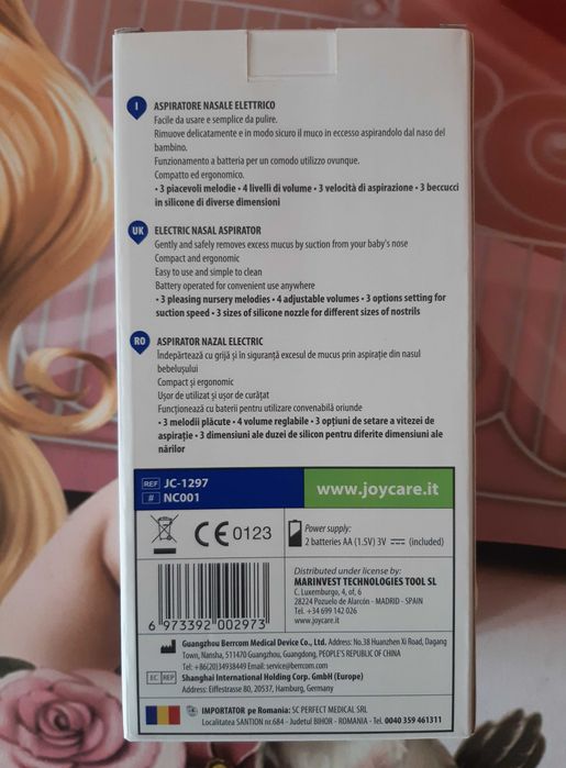 Aspirator nazal NOU Joycare