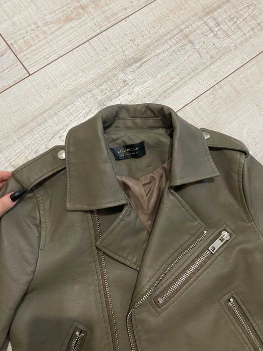 Кожаная куртка косуха, S размер