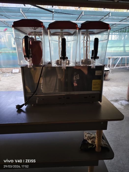 Sok, sharbat, ayron, kompot сокоохладител apparat sotiladi