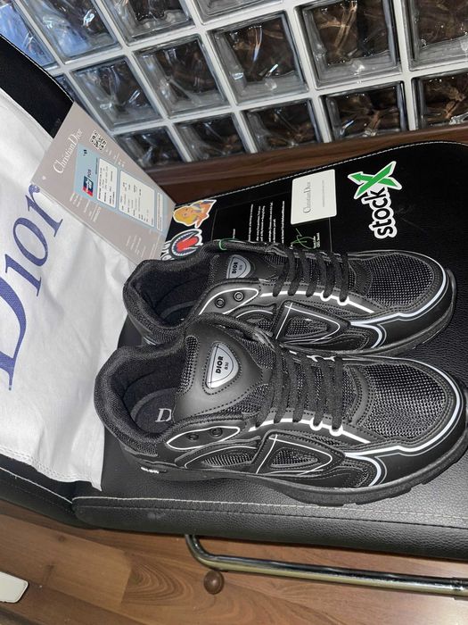 Dior B30 Triple Black (reflective) (40-46)