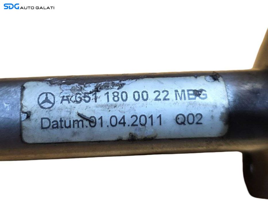 Conducta Teava Alimentare Ungere Ulei Turbo Turbina Turbosuflanta Mercedes Clasa B Class W246 2.2 CDI 2011 - 2014 Cod A6511800022 [N4929]