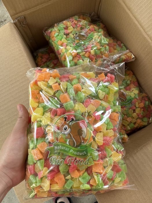 Цукаты quritilgan mevalar цукат sukati ананас кубики