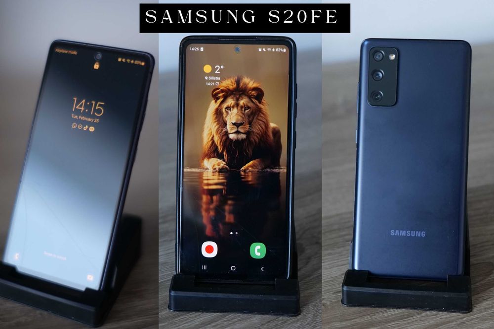 Samsung Galaxy S20 FE Добро състояние. 100% функционалност
