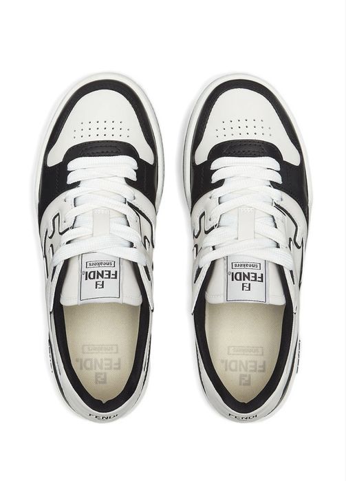 FENDI match sneakers black & white