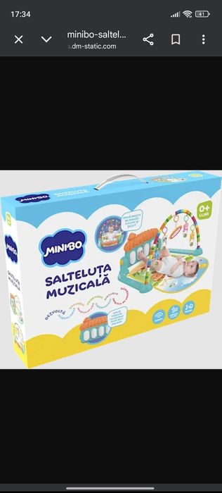 Vând salteluță cu activități bebe