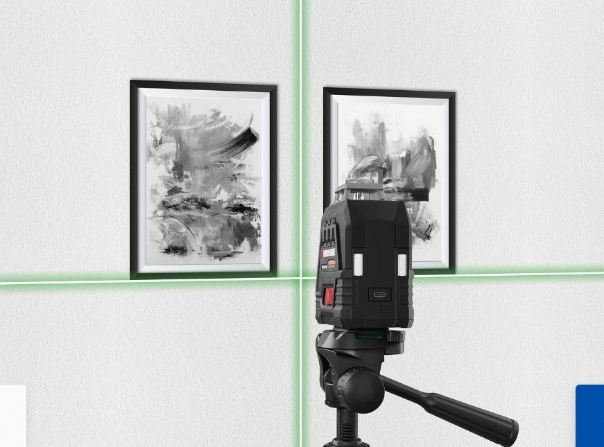 Акумулаторен лазерен нивелир Парксайд/Parkside