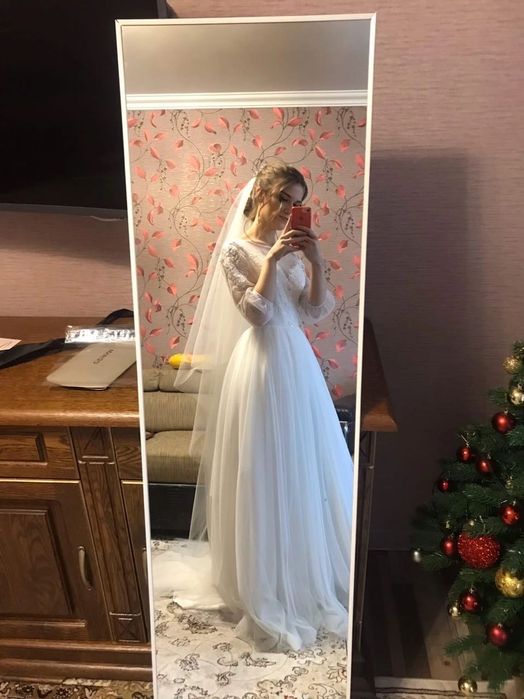 Свадебное платье 40-42