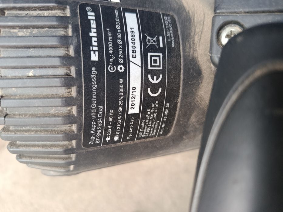 Circular pendular Einhell defect