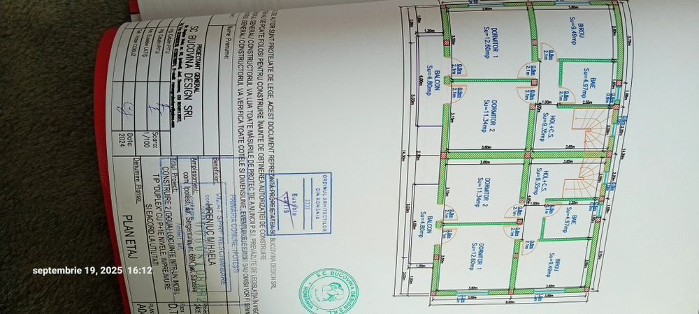 Casă tip duplex  la stradă asfaltată
