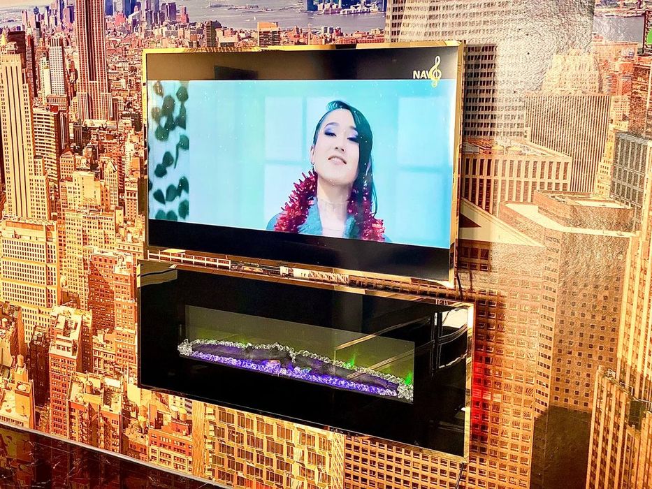 Электрокамины,камины электрические,камин Hi Tech с LED экраном