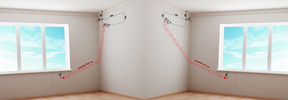 Установка кондиционера