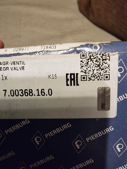 Supapa EGR Nissan Qashqai, merge și la unele Duster