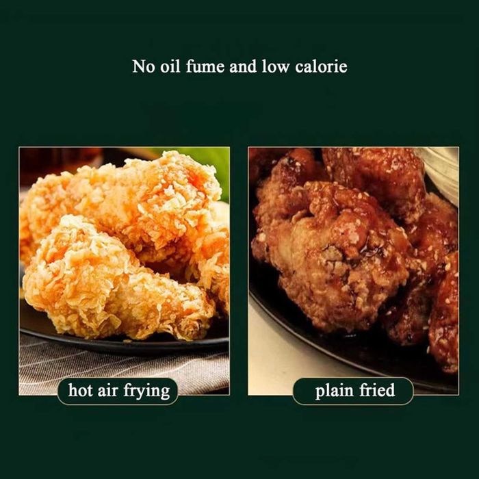 Фритюрник с горещ въздух Air Fryer - 2400 W, 8 литра, XXXL