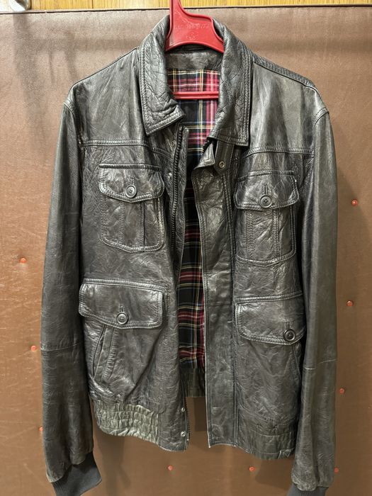 Мъжко кожено яке Drykorn