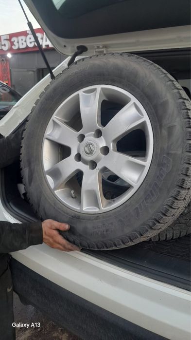 4 диски с покрышкой