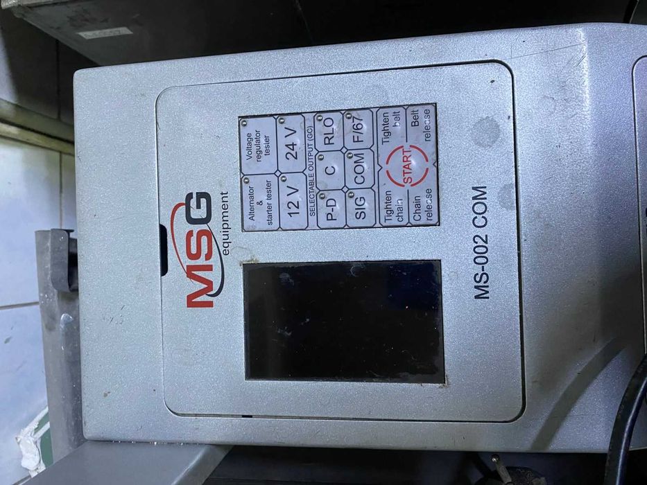 Продам Cтенд MSG MS002 COM. для диагностики генераторов и стартеров,