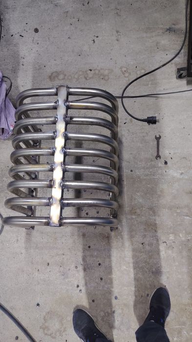 Serpentina din inox (cazan.schimbător de caldura)