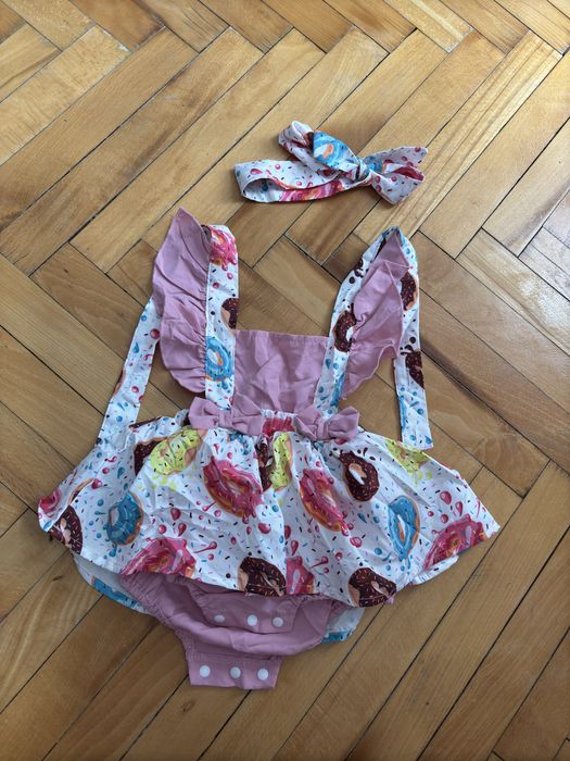 Детски бодита с лента