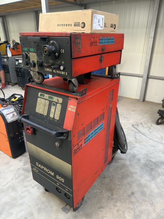 Aparat de sudura Mig Mag Lorch BE20 400 amperi, Synergic