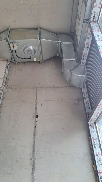 Вентиляции установка изделия