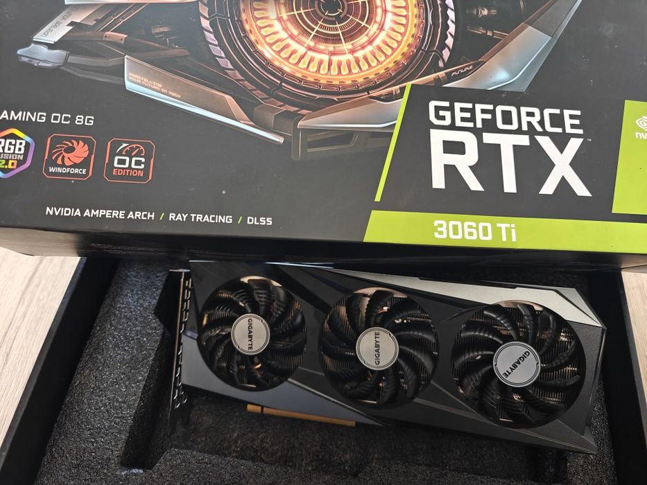 Placa video gaming Gigabyte RTX 3060 TI
