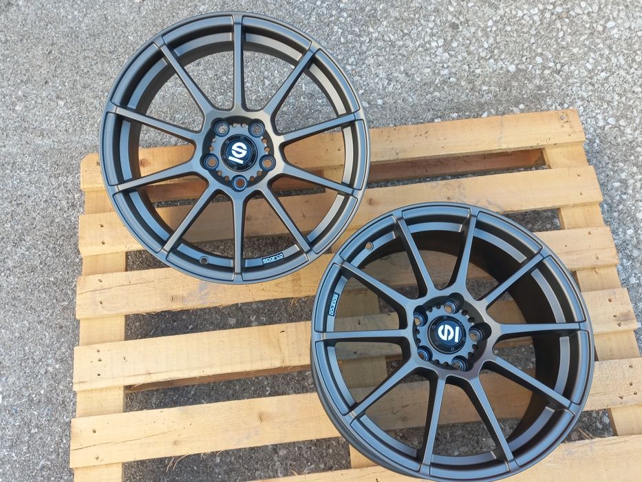18 5×114.3 Sparco Gara Matt Bronz 8j et35 Honda Mitsubushi Toyota Mazd
