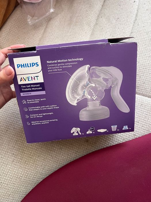 Ръчна помпа за кърма на Philips Avent