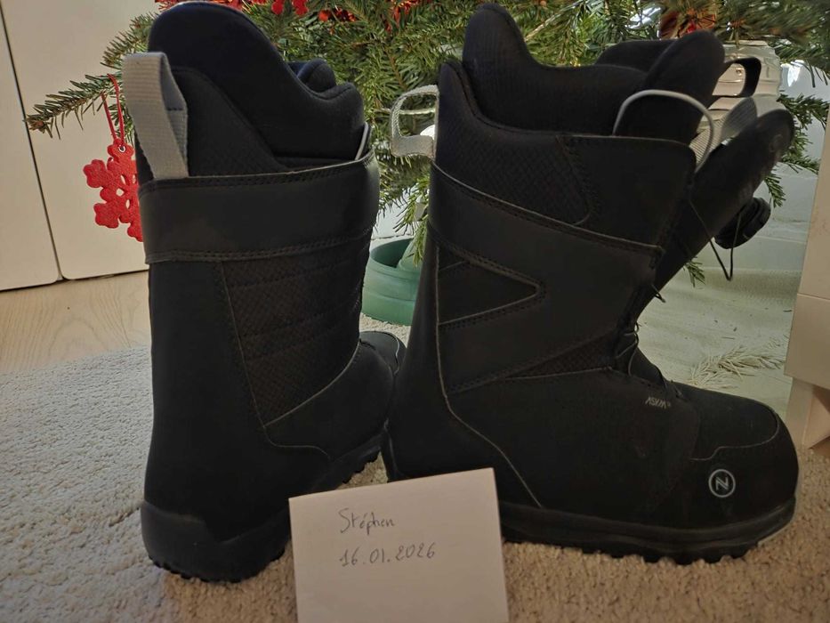 Snowboard boots Nidecker Cascade BOA W black MP 23 ( = EU 37)