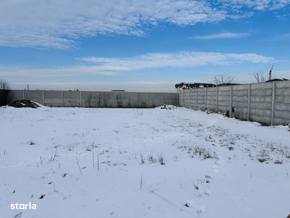 Teren intravilan 600 mp, zona Luceafarului-Stelelor, imprejmuit, Chiaj